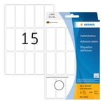 Afbeelding van Herma 2410 multifunctionele etiketten | 20 x 50 mm | wit | 480 etiketten | HER2410