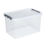 Afbeelding van Sunware Q-line opbergdoos | transparant | 62 liter | SUN83500609