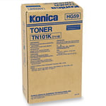 Afbeelding van Konica Minolta TN-101K (8937-732) toner cartridge zwart 2 stuks (origineel) | MINTN-101K