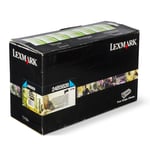 Afbeelding van Lexmark 24B5828 toner cartridge cyaan (origineel) | LEX24B5828