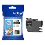 Afbeelding van Brother LC-421BK inktcartridge zwart (origineel) | BROLC-421BK