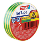 Afbeelding van Tesa 56192-00014-22 isolatietape | groen/geel | 15 mm x 10 m | TES56192-00014-22
