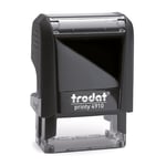 Afbeelding van Trodat Printy 4910 stempel personaliseerbaar | tekststempel | zwart | TRO4980