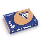 Afbeelding van Clairefontaine papier | mokkabruin | A4 | 160 gr. | 250 vel | CLA1102PC
