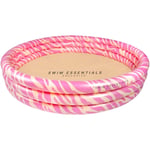 Afbeelding van Swim Essentials opblaasbaar kinderzwembad | roze zebraprint | Ø150 cm | 180 Liter | SEOZRZ180L