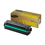 Afbeelding van Samsung CLT-Y506L toner cartridge geel hoge capaciteit (origineel) | SAMCLT-Y506L