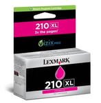 Afbeelding van Lexmark 14L0176E nr. 210XL inktcartridge magenta hoge capaciteit (origineel) | LEX14L0176E