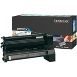 Afbeelding van Lexmark C7720CX toner cartridge cyaan extra hoge capaciteit (origineel) | LEXC7720CX
