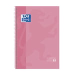 Afbeelding van Oxford 400078124 Classic collegeblok | A4+ | gelinieerd | roze | 80 vel | OXF400078124