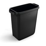 Afbeelding van Durable 1800503221 DURABIN ECO afvalcontainer | kunststof | zwart | 60 liter | DUR1800503221