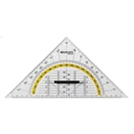 Afbeelding van Westcott geodriehoek | met greep | 24cm | AC-E10134-BP