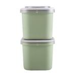 Afbeelding van Sunware Sigma Home Food to go lunchbakje | groen | 0,4 liter | 2 stuks | SUN99923688