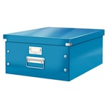 Afbeelding van Leitz 6045 WOW opbergdoos | blauw metallic | groot | LEI60450036
