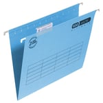 Afbeelding van Elba Verticfile Ultimate hangmappen met V-bodem | A4 | blauw | 330 mm | 25 stuks | ELB100331095