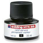 Afbeelding van Edding MTK 25 navulling | zwart | 25 ml | EDD4-MTK25001
