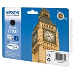 Afbeelding van Epson T7031 inktcartridge zwart (origineel) | EPST70314010