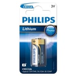 Afbeelding van Philips lithium batterij CR123A | 1 stuk | PHICR123A/01B