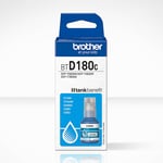 Afbeelding van Brother BTD180BK inktfles cyaan (origineel) | BROBTD180C