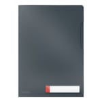 Afbeelding van Leitz 47080089 Cosy Privacy zichtmap | A4 | fluweel grijs | 40 vel | 3 stuks | LEI47080089