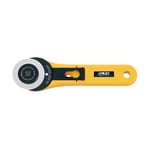 Afbeelding van Olfa RTY-2/G roterend mes | kunststof | geel | 45 mm mes | OLF3002