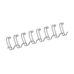 Afbeelding van Fellowes 54451 draadrug | A4 | metaal | zilver | tot 60 vel | 100 stuks | FEL54451
