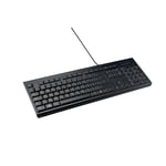 Afbeelding van Kensington EQ KB100 toetsenbord | QWERTY | USB | zwart | KENK63727WW