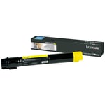 Afbeelding van Lexmark C950X2YG toner cartridge geel (origineel) | LEXC950X2YG