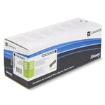 Afbeelding van Lexmark 72K20K0 toner cartridge zwart (origineel) | LEX72K20K0
