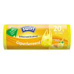 Afbeelding van Swirl vuilniszakken met handvatten | Lemon & Melon | 20 liter | 25 stuks | SWI00519