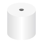 Afbeelding van Kangaro telmachinerol K-6011 | wit | 57 x 70 x 12mm | 5 rollen | KANK-6011