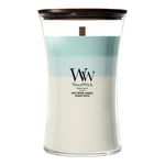 Afbeelding van WoodWick Trilogy Medium Hourglass geurkaars | Driftwood Shores | 610 gram | WO1095NA5200
