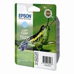 Afbeelding van Epson T0335 inktcartridge licht cyaan (origineel) | EPST033540