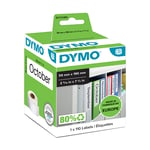 Afbeelding van DYMO S0722480 / 99019 brede ordneretiketten (origineel) | 99019