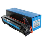 Afbeelding van Sneltoner huismerk vervangt HP CB541A nr. 125A toner cartridge cyaan | STCB541A