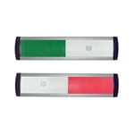 Afbeelding van Posta Picto schuifbord groen/rood | kunststof | 1 stuk | POS39200