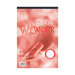 Afbeelding van WORK schrijfblok | A5 | gebonden | geruit 5x5 mm | 70 gr. | 100 vel | SNEL248228