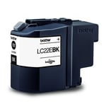 Afbeelding van Brother LC-22EBK inktcartridge zwart (origineel) | BROLC-22EBK