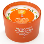 Afbeelding van Pan Aroma Geurkaars | Bergamot & Mandarin | 85 gram | QC-PAN-04320