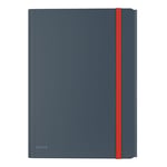 Afbeelding van Leitz 46190089 Cosy Mobile 3-klepsmap | A4 | polypropyleen | fluweel grijs | 1 stuk | LEI46190089