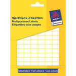 Afbeelding van Avery Zweckform 3311 multifunctionele etiketten | wit | 16 mm x 9 mm | 2646 etiketten | AVE3311