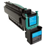 Afbeelding van Lexmark 24B6018 toner cartridge cyaan extra hoge capaciteit (origineel) | LEX24B6018