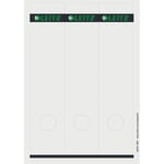 Afbeelding van Leitz 1687 printbare rugetiketten | wit | zelfklevend | breed | 61 mm x 285 mm | 75 etiketten | LEI16870085