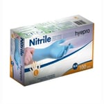 Afbeelding van Nitril handschoenen maat L poedervrij | blauw | 100 stuks | DIV9000896