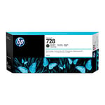 Afbeelding van HP F9J68A nr. 728 inktcartridge mat zwart extra hoge capaciteit (origineel) | HPF9J68A