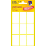 Afbeelding van Avery Zweckform 3045 multifunctionele etiketten | wit | 38 mm x 24 mm | 63 etiketten | AVE3045