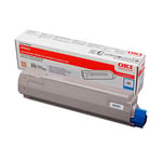 Afbeelding van OKI 44059211 toner cartridge cyaan (origineel) | OKI44059211