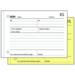 Afbeelding van Sigel Expres bonboekje met carbon | A6 liggend | 2 x 50 vel | SIG40250