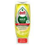 Afbeelding van Dreft MaxPower Afwasmiddel | Lemon | 450 ml | QC-DR-06451
