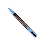 Afbeelding van POSCA PC-3M verfmarker | lichtblauw | ronde punt | 0,9 - 1,3 mm | POSPC3MBC