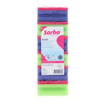 Afbeelding van Sorbo Schuurspons Colour | 6 stuks | SO430NA8960